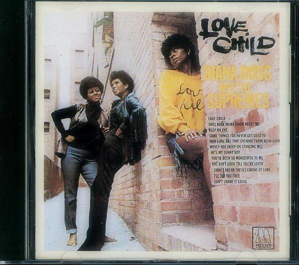 

CD SUPREMES - Love Child MOTD5245 Motown 1986 US Soul/Funk Used