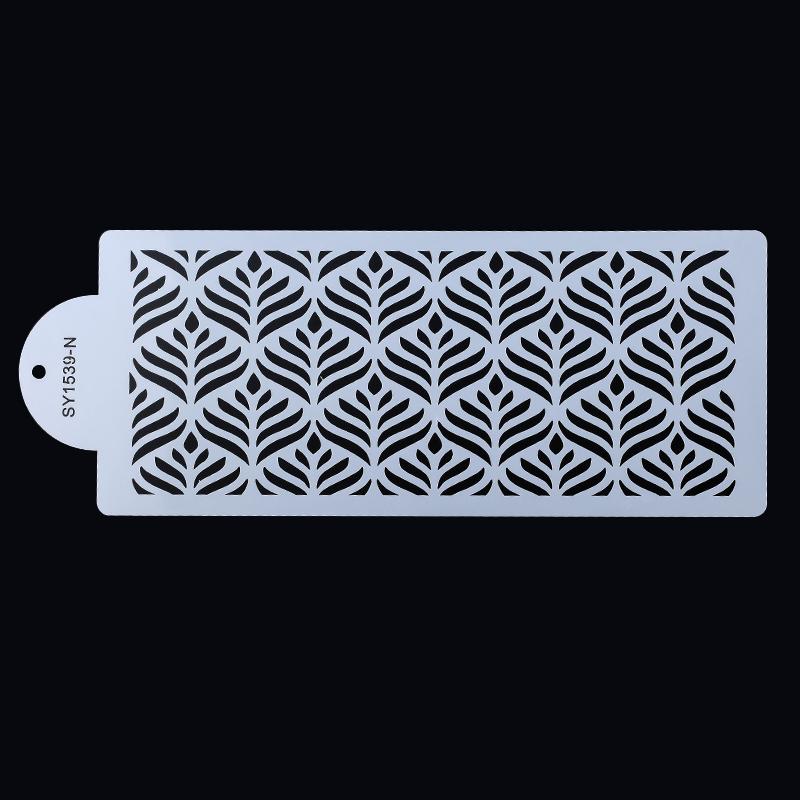 Fais DU Cake Decorating Stencils Mold Floral Kitchen Accessories Plastic Spray Baking Mesh Stencil Cake Molds Cookie Fondant