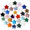Natural Stone Crystal Star Ornament - 20x20x6mm