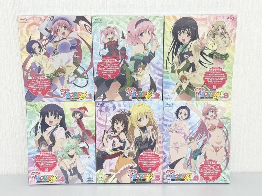 [USED] More ToLOVEru Blu-ray 6-volume set with first-run bonus