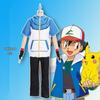 Summer Anime Pokémon Baby Ash Cosplay Costume Set