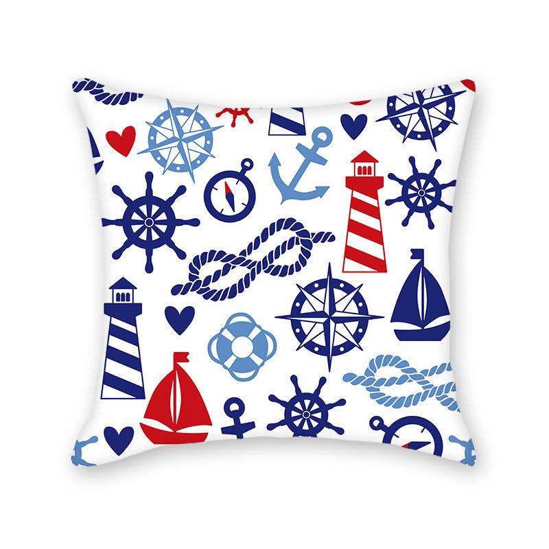 Ocean Series Summer Pillowcase - Living Room/Bedroom Sofa Cushion Cover