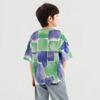 Boys' Ink Dye Print Cooling Breathable Short Sleeve T-Shirt