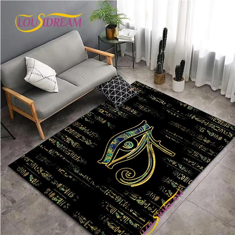 Evil Eye Pattern Nordic Style Area Rug Living Room Bedroom Decorat Yoga Carpet Door Un-slip Floor Mat Photography Props Alfombra
