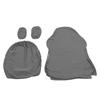 Gaming Chair Cover Pure Color Breathable Polyester High Resilience Office Chair Slipcover with Armrest Cover for Home