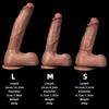 Flytende silikon Simulering Dildo Sexleketøy Kvinners Masturbator Strap on Cock Fisting Realistisk Penis Big Pick