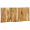 VidaXL Tête de lit 120 cm bois d'acacia massif, panneau de tête de lit, tête de lit en bois massif, tête de lit double, tête 4017493