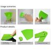 Multipurpose Plastic Scraper Kit Including Putty Blade Tooth Scraper and Corner Trowel Set For Construction Workers