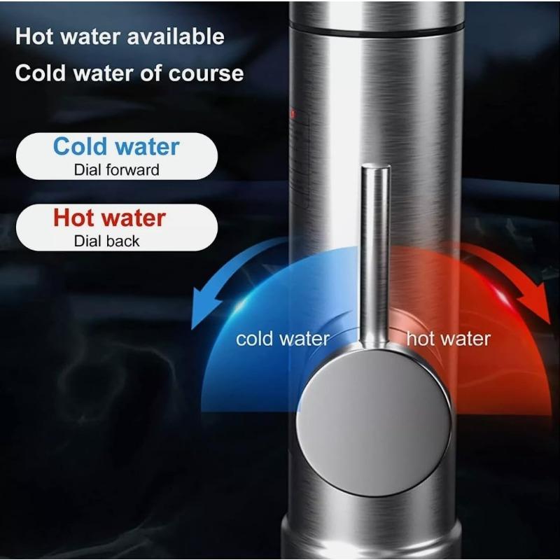 Stainless Steel Three-second Hot Water Faucet