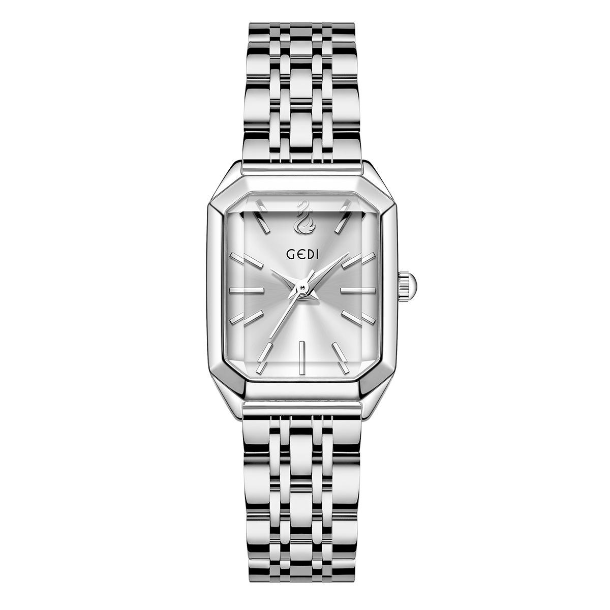 

Watch Women S Light Luxury Small Square Watch Exquisite Fashion Simple Temperament Daily Commuter Women S Quartz Watch