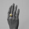 Anillo vintage para hombre - anillo de brújula polaris estilo ins - brújula vikinga hecho a mano