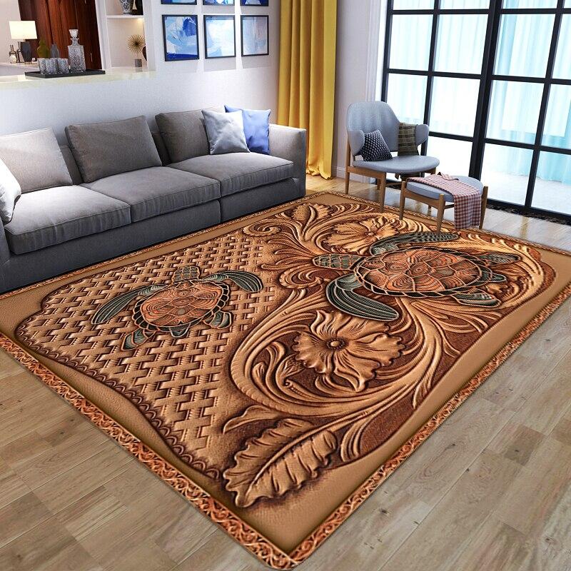 Nordic 3D Printing Bedroom Decor Carpet Anime Creative Gothic Large Carpets Modern Home Kids Room Play Area Rugs Child Floor Mat