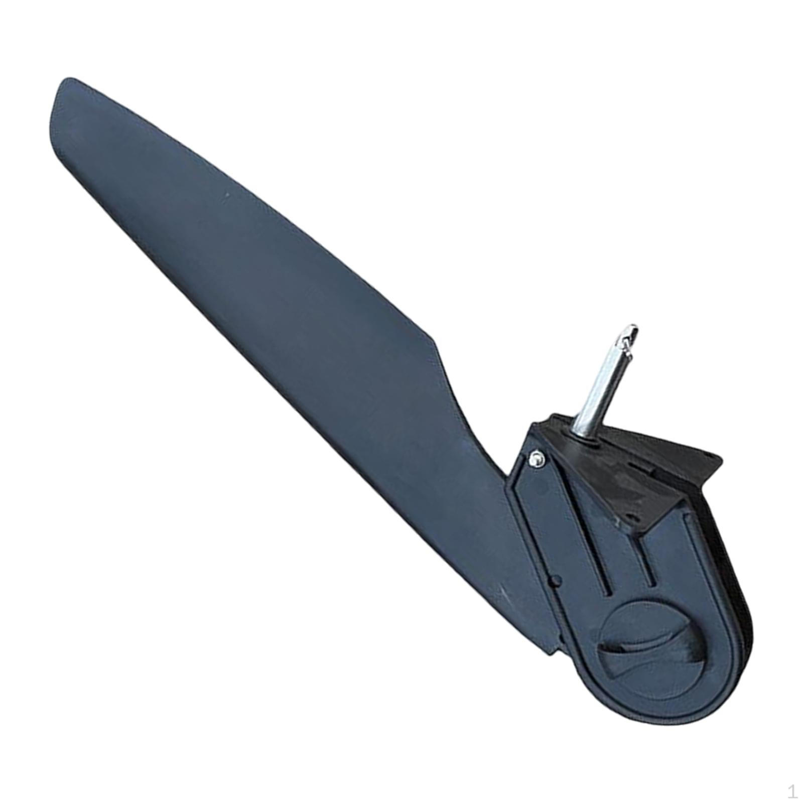Nylon Boat Kayak Rudder Foot Control Steering System Accessories Adjustable Tail for 80mm