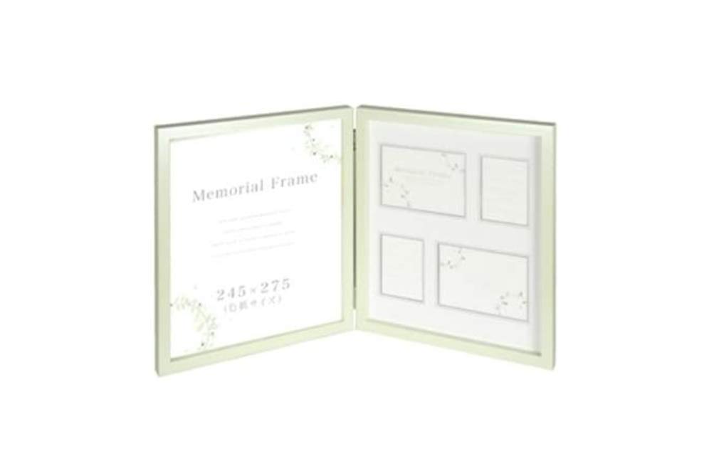 

A.P.J. Memorial Photo Frame, Green Pearl, Double