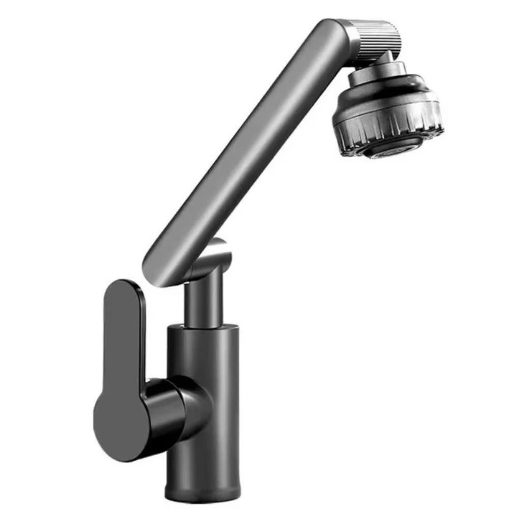 Hot and Cold Water Robotic Arm Faucet Flexible Adjustment Rotating Faucet  Household Use