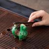 Instant Fortune Resin Tea Pet: Color-Changing, Wealth-Attracting, Creative Tea Table Decoration for Tea Enthusiasts.