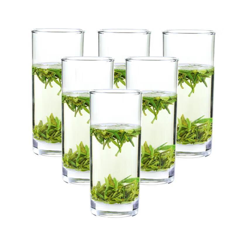 ZETAI Transparent Glass Drinking & Tea Cup Set