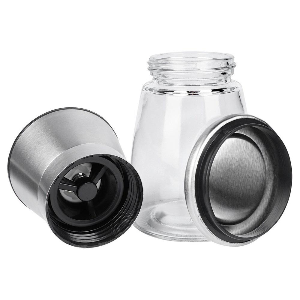 2X Pepper Grinder Salt Spice Grinders Spice Grinder Set
