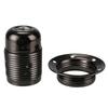 E27 Metal Vintage Lamp Holder DIY Industrial Pendant Light Bulb Base With Ring Retro Screw Socket Fitting Adapter Lamp Socket