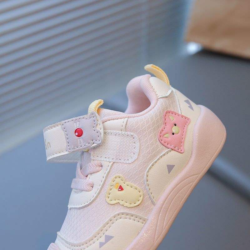 Baby Toddler Shoes Girls 2025 New Spring and Autumn Leather Shoes Non-slip 1 To 3 Years Old Functional Shoes Boys Shoes