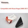 Fender Mirror Trim Finisher Bezel Front Left or Rgiht For Nissan Rogue 2008-2013 Mirror Flag Applique Cover 96319-JM00A