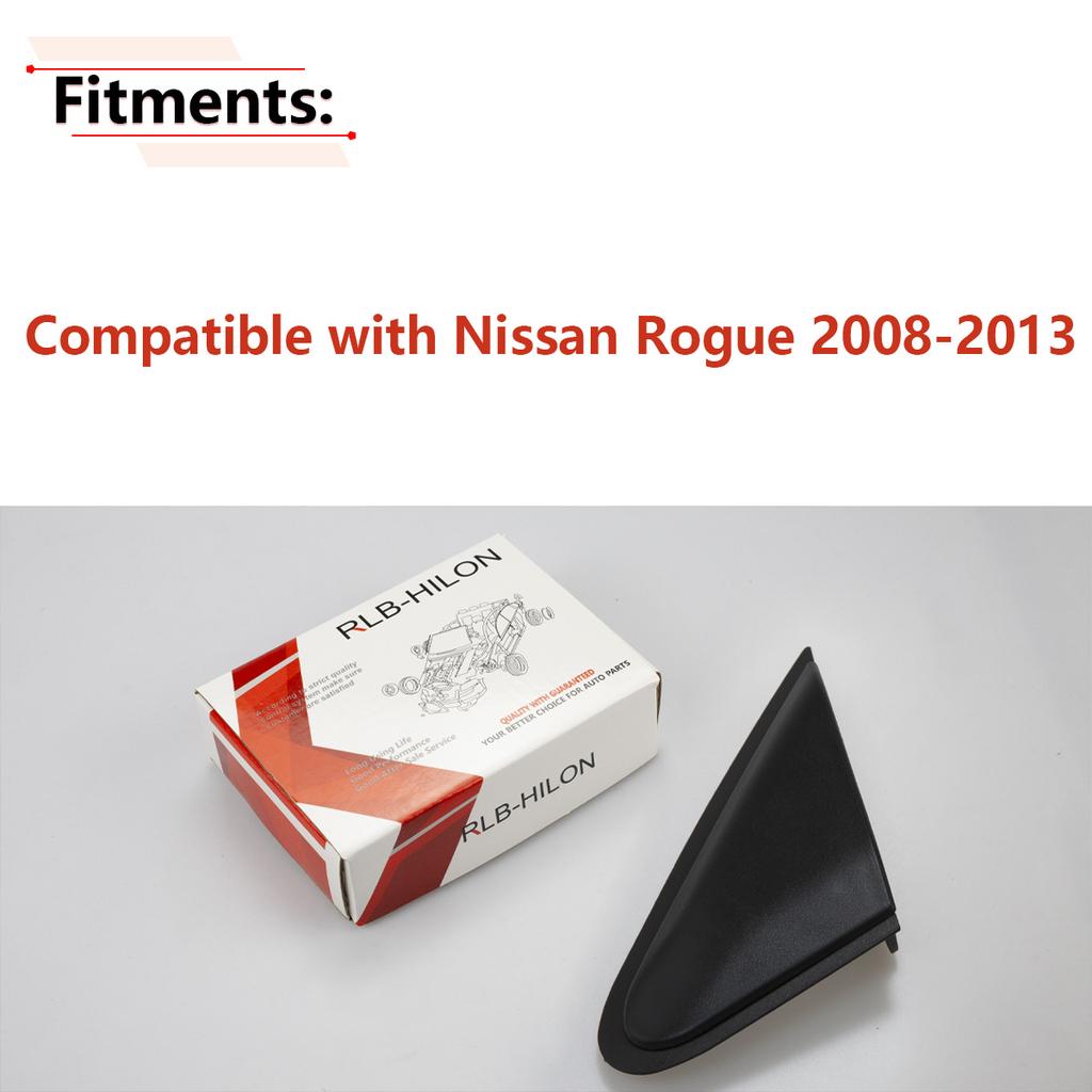 Fender Mirror Trim Finisher Bezel Front Left or Rgiht For Nissan Rogue 2008-2013 Mirror Flag Applique Cover 96319-JM00A
