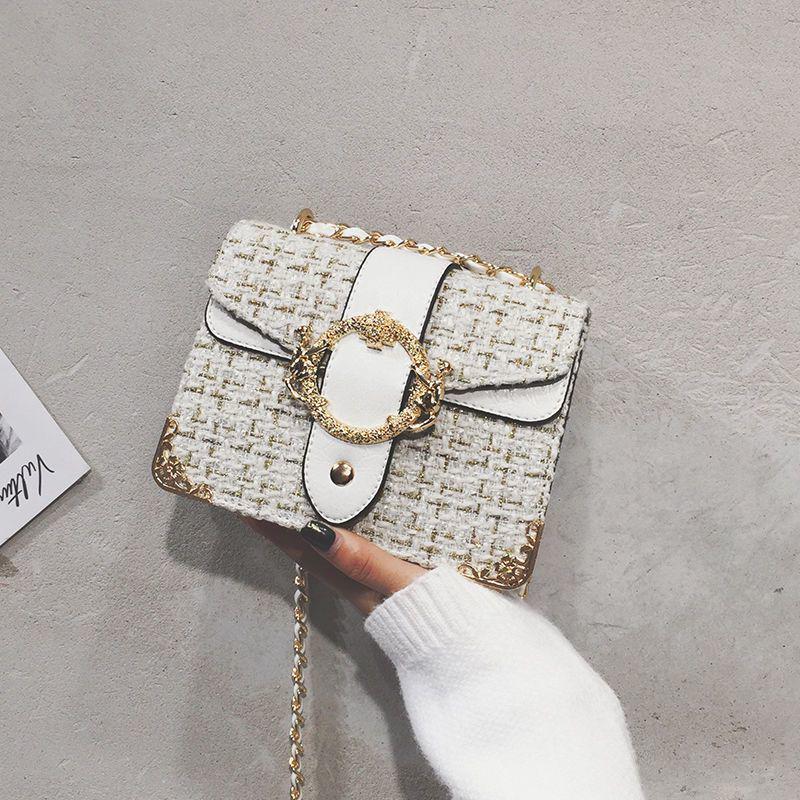 

2025 Trendy Korean Style Women s Dionysus Chain Crossbody Bag - Chic, Versatile, Small Fashion Bag Small белый/кремовый