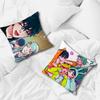 Anime Comic A-ALIENs S-STAGEs Art Cushion Cover Comfortable Soft Pillow Case for Sofa Living Room Home Decor Protective Covers