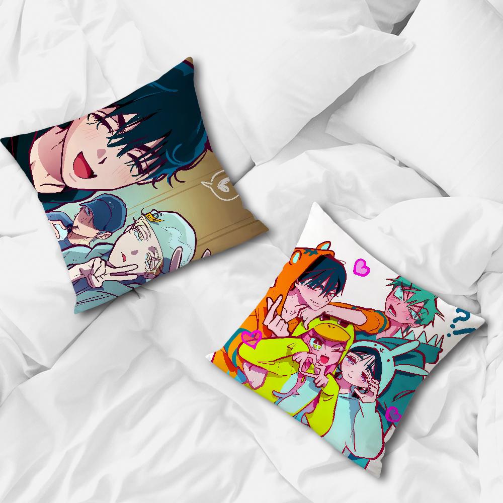 anime comic A-ALIENs S-STAGEs art cushion cover Comfortable soft Pillow Case for Sofa Living Room Home Decor Protective Covers
