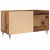 Vinyl Record Cabinet with Rustic Wood Effect 84.5 X 38 X 48 Cm Engineered Wood