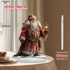 2D Flat Santa Claus Acrylic Desktop Decoration, Christmas, Suitable for Wall Decoration, Porch, Room, Villa, Accents Home, Hallway, or Workplace - Rus