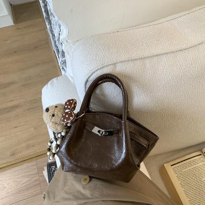 Raffinierte Design Vintage Eimer Tasche, Kleine Handtasche Crossbody Damen Tasche