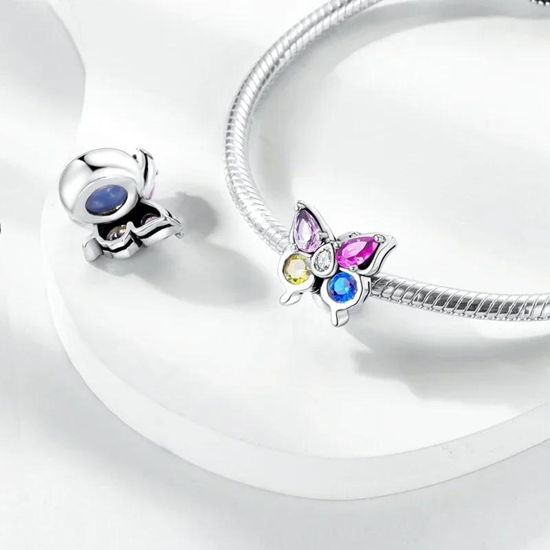 Realcopper Stopper Clip Charm Star Bow Charms Beads For Original Bracelets Fine Jewelry Gifts For Women Diy