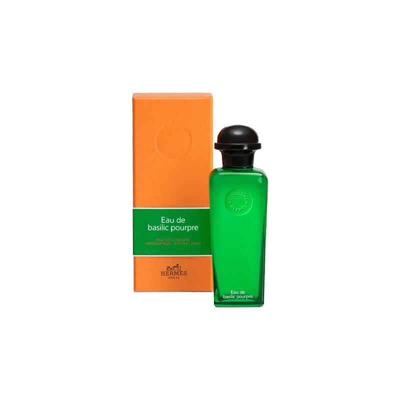 Hermes HERMESEau Pourpre Perfume Woody Aromatic Cologne EDC Basil Geranium 3003313 Eau de Basilic Pourpre-100ml