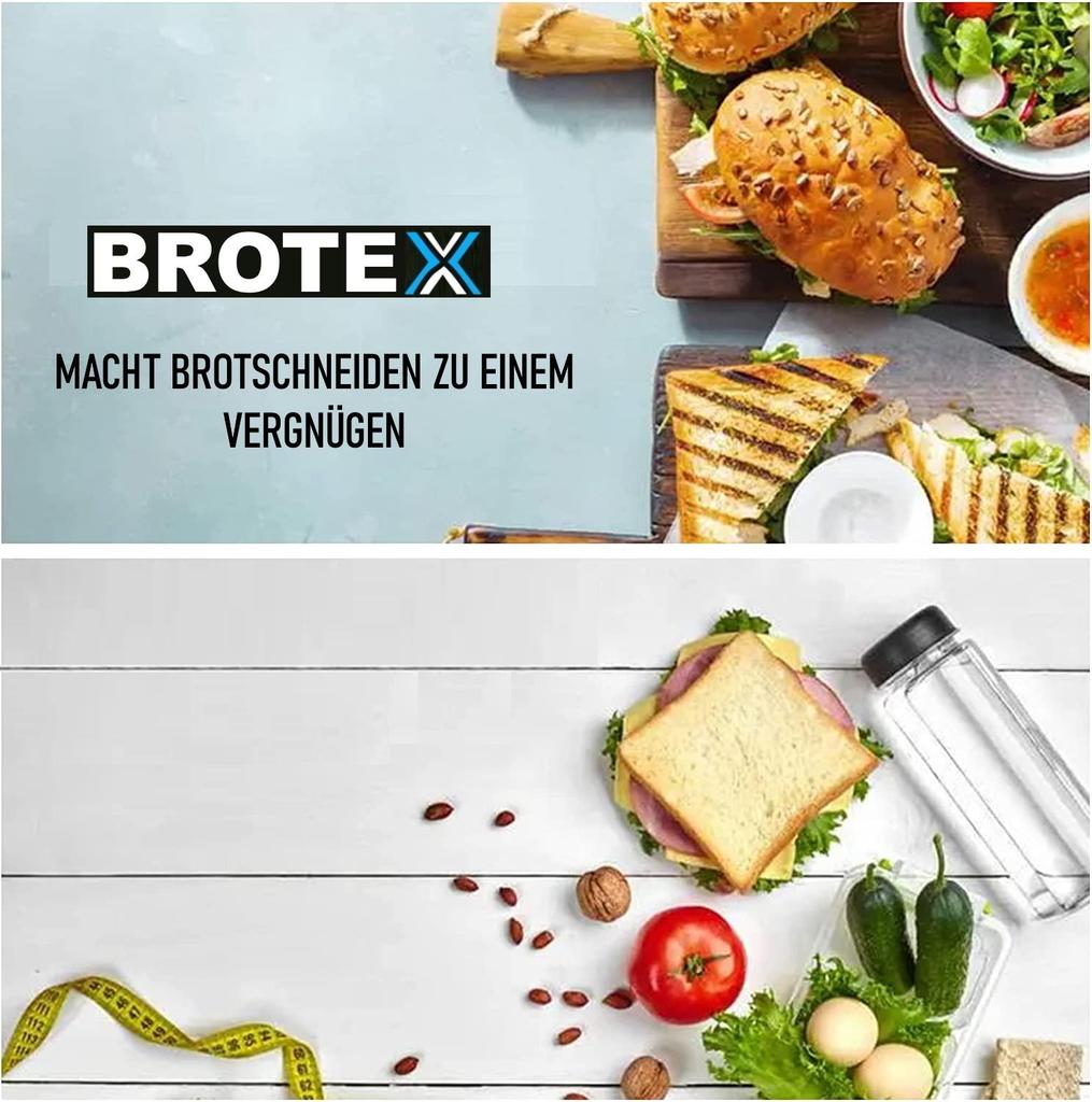 BROTEX Bread Cutting Aid Bread Cutter Cutting Aid Bread Cake Vegetables Cheese