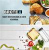 BROTEX Bread Cutting Aid Bread Cutter Cutting Aid Bread Cake Vegetables Cheese