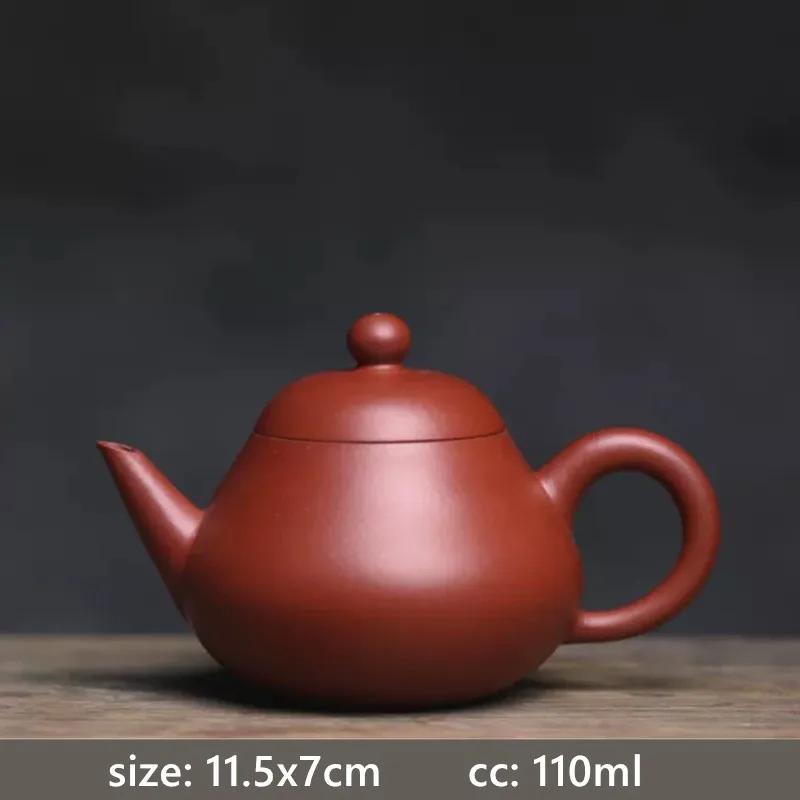 Small Capacity Dahongpao Beauty Teapot Yixing Purple Clay Filter Tea Infuser Chinese Tea Ceremony Supplies Traditional Teaware