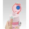 Skater Children's Stainless Steel Water Bottle 2way Direct Drinking 470ml Wandafuru PreCure Cup Drinking 430ml Child-Friendly Lightweight Type Girls T