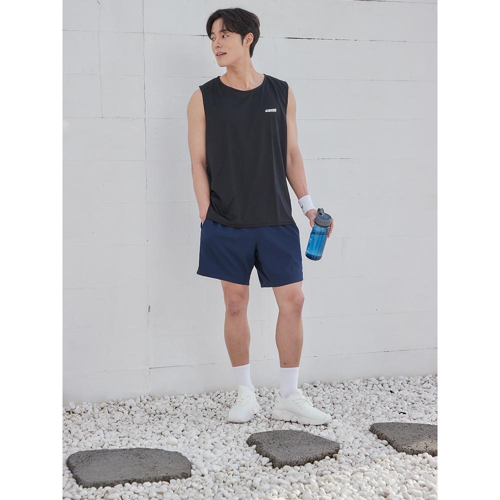 

Daiso [pubLic] Спортивная сетчатая футболка без рукавов ML черная Sports Mesh Sleeveless Tee M Black