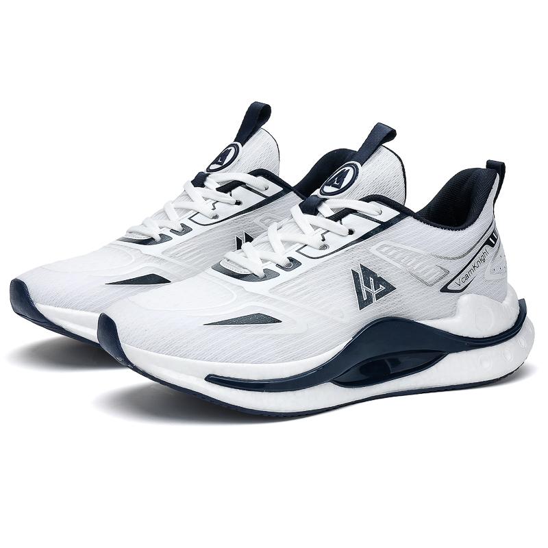 Men's Running Shoes Breathable Man Sports Sneakers Lace Up Comfort Casual Walking Shoes Athletic Training Footwear