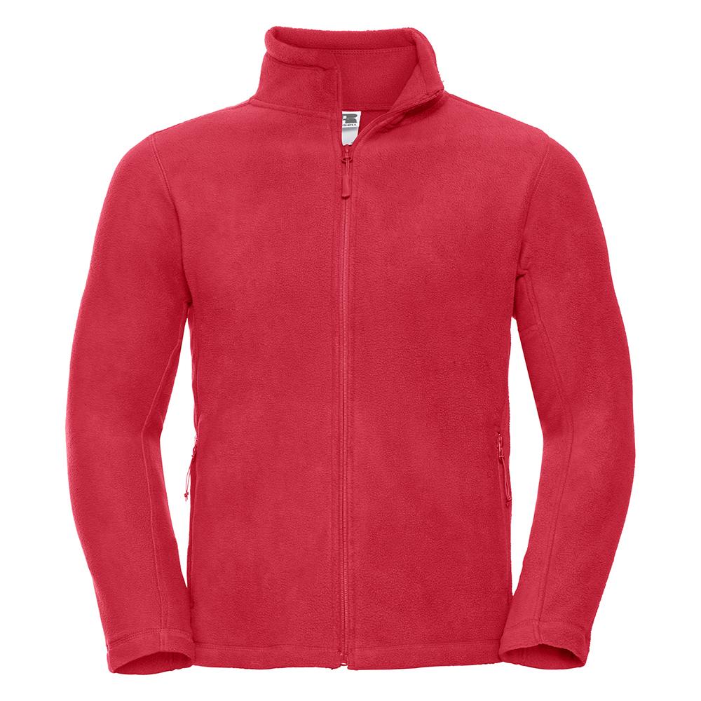 Russell Mens Full Zip Outdoor Fleece Jacket