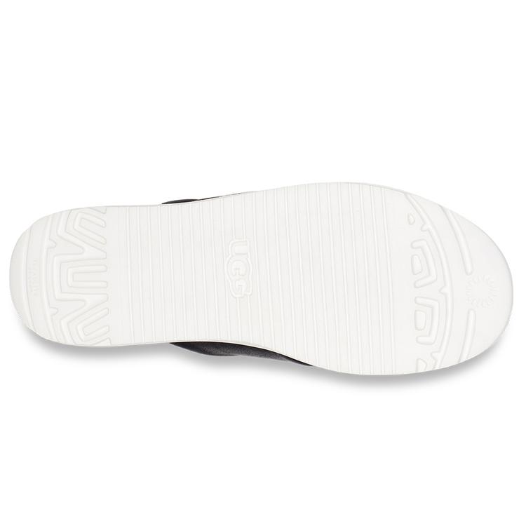 UGG Rubber Sole Slide Slippers Women's Black 1128635-BLLE