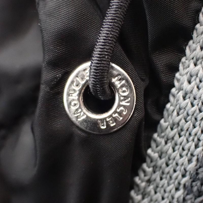 Moncler E10914163205_54155 3 Nylon Jacket Black/gray Nylon Mens