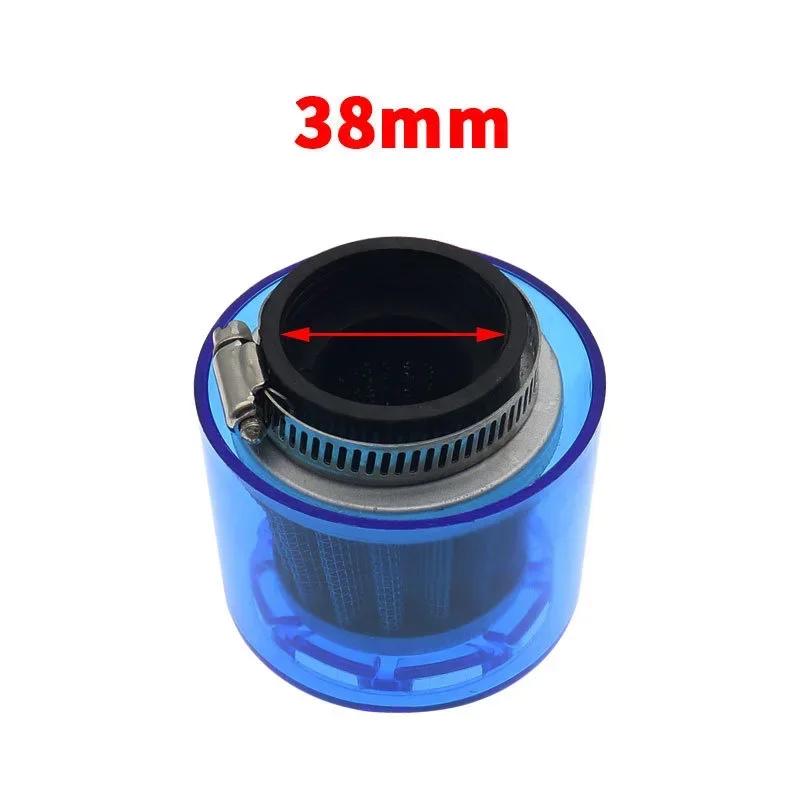 28/32/35/38/42mm Universell Blå/Röd Motorcykel Motorcykel Luftfilter Rengörare 50cc 110cc 125cc ATV PIT Dirt Bike Stänksäker