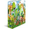 Classeur - HERMA - Motif Jungle - A4 - Dos 70mm - Carton Solide