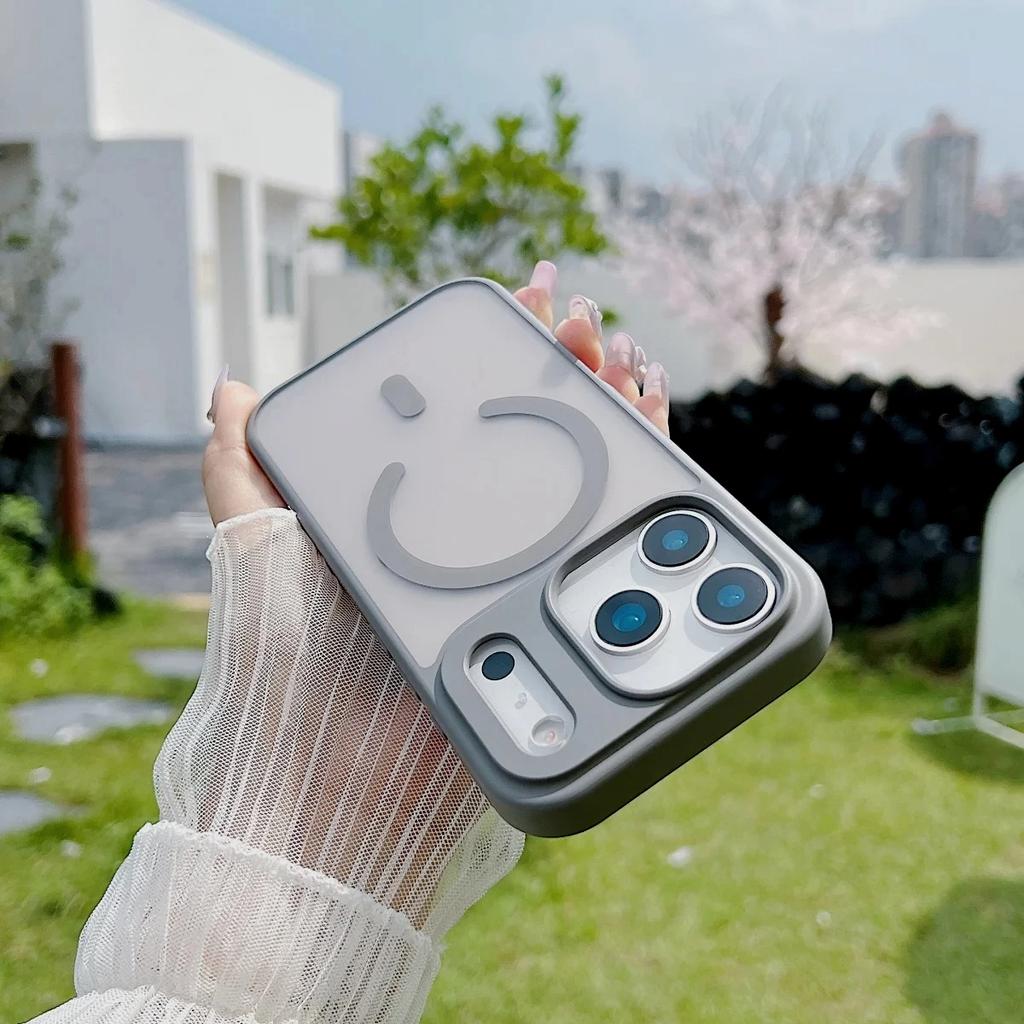 New Shockproof Matte Translucent For Magsafe Magnetic Wireless Charge Phone Case for iPhone 17 17 Air 17Pro 17 Pro Max Cover