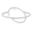 Planet Shaped LED Neon Light Sign Decorative Night Lamp for Bedroom Bar Wedding Decor USB/Battery