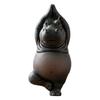 Plastic Meditating Clumsy Hippo Statue Figurine For Home Office Meditations Room Decors Unique Gift For Animal Lover