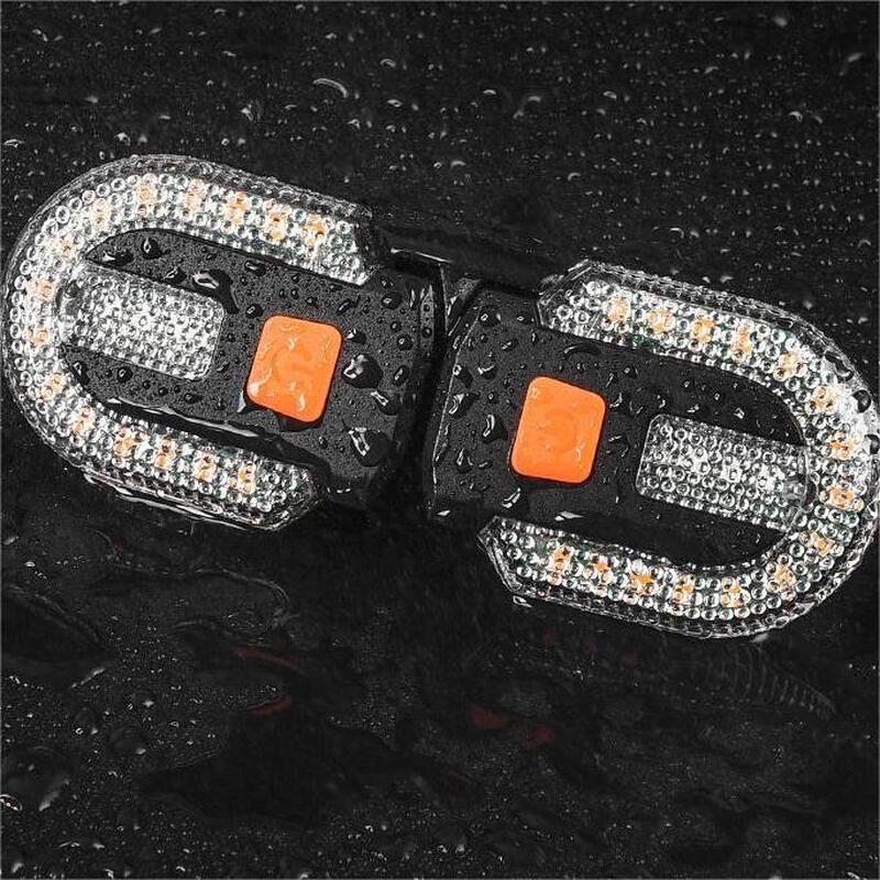 USB Rechargeable Bicycle Tail Light with Turn Signals