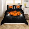Cool Basketball 3D High Definition Digital Printing Duvet Set Soft Bedding